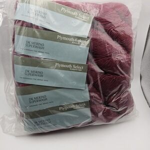 Lot Of 10 - Plymouth Select 100% Merino Superwash Yarn